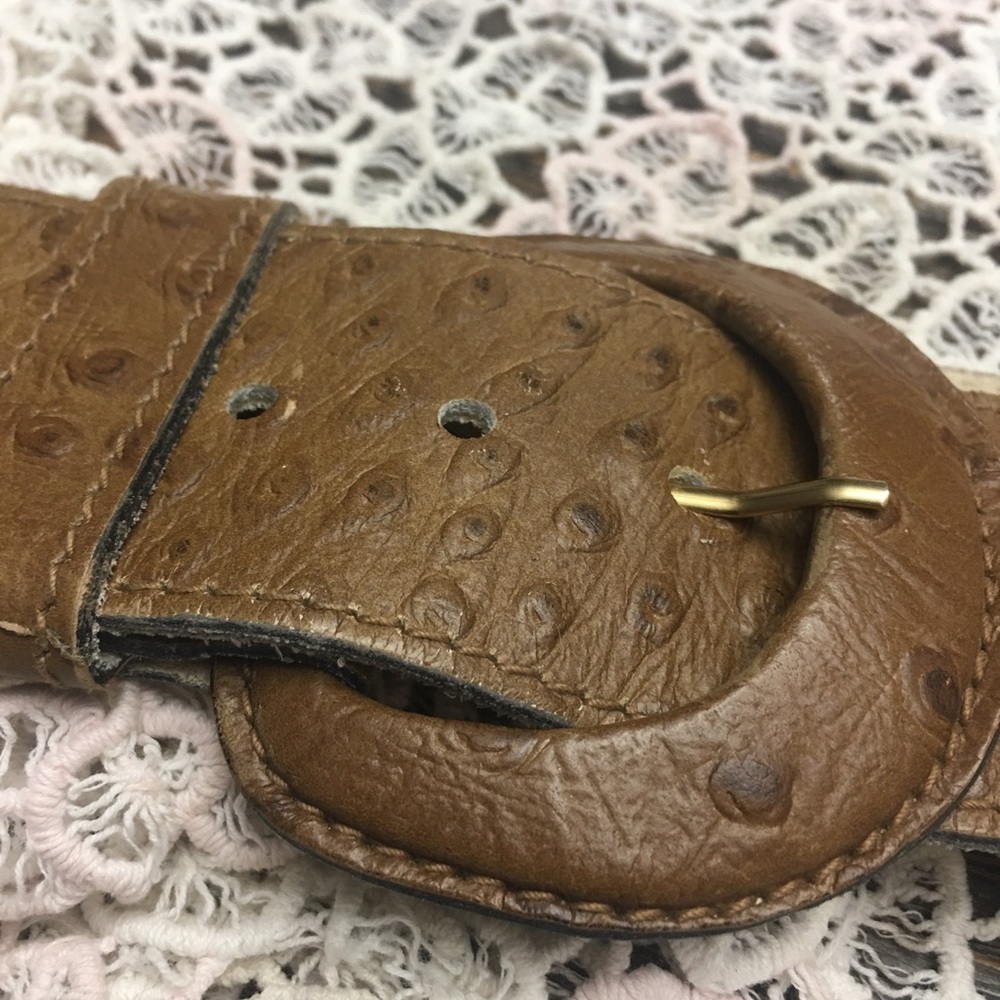 Anne Klein Leather Belt Made in USA